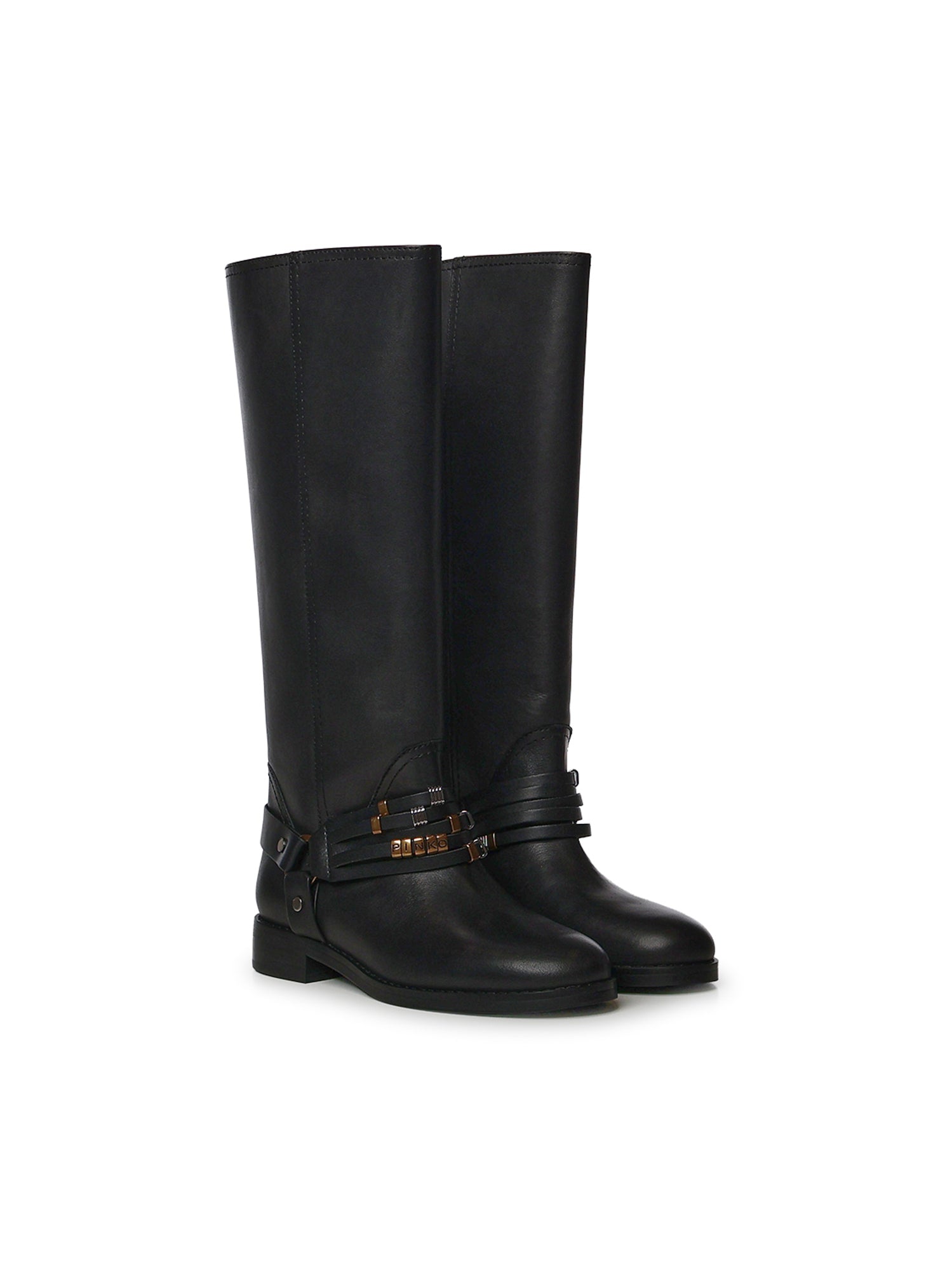 Stivali Cheval in pelle SD0583 P001Z99 PINKO 