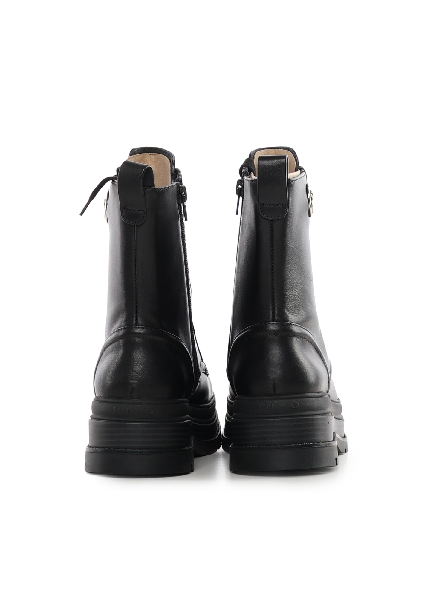 Anfibi in pelle SD0689 P001Z99 PINKO 