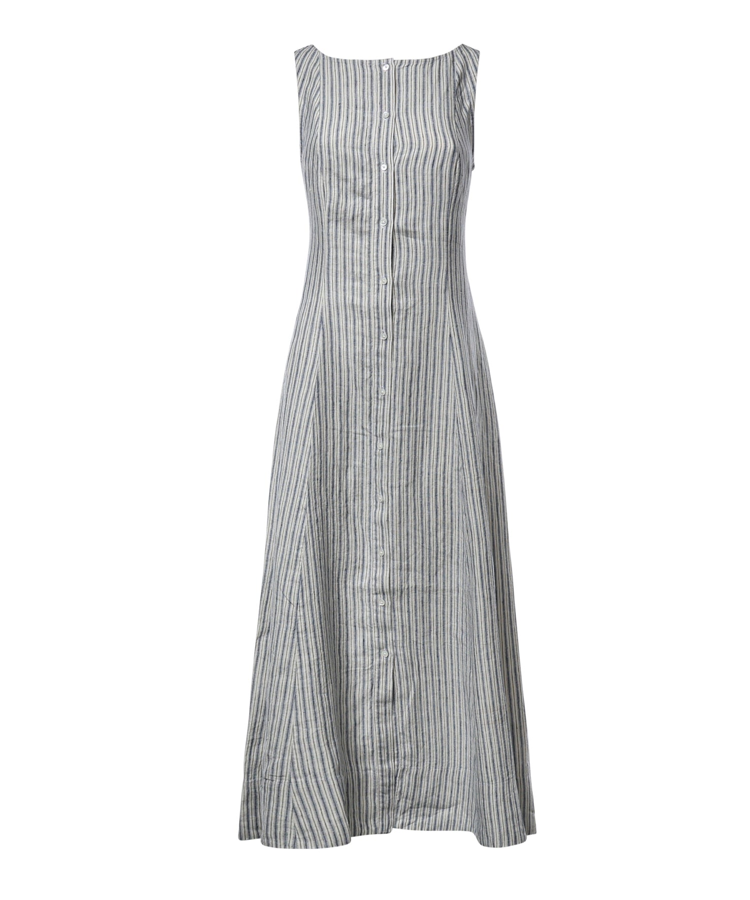 Abito in lino a righe 211B17459 001 POLO RALPH LAUREN 