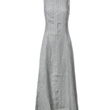 Abito in lino a righe 211B17459 001 POLO RALPH LAUREN 
