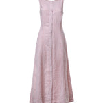 Abito in lino a righe 211B17459 002 POLO RALPH LAUREN 