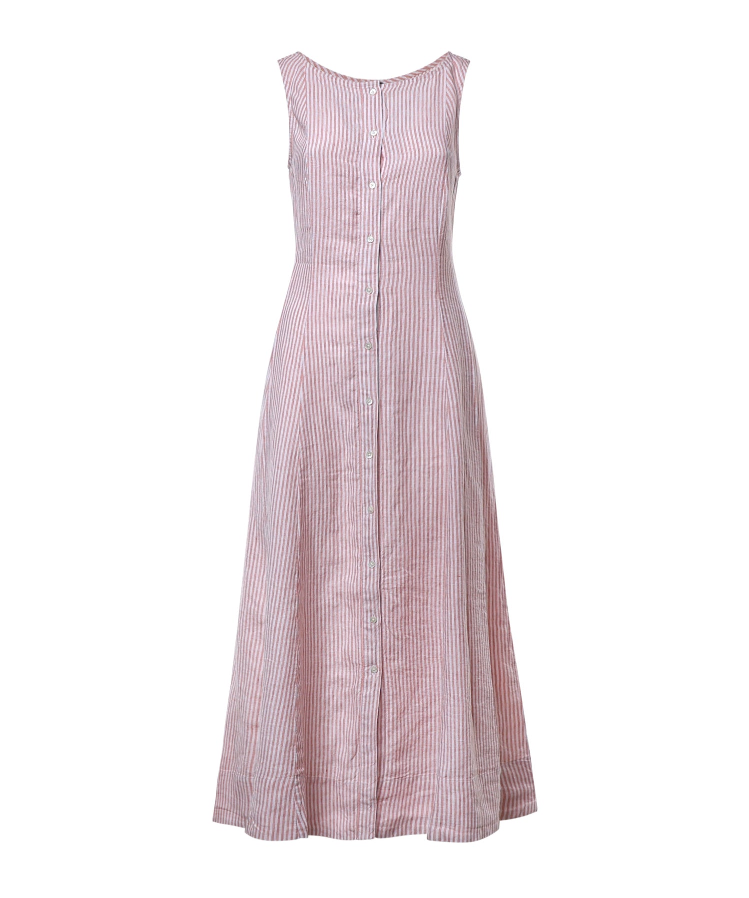 Abito in lino a righe 211B17459 002 POLO RALPH LAUREN 