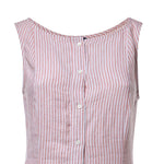 Abito in lino a righe 211B17459 002 POLO RALPH LAUREN 