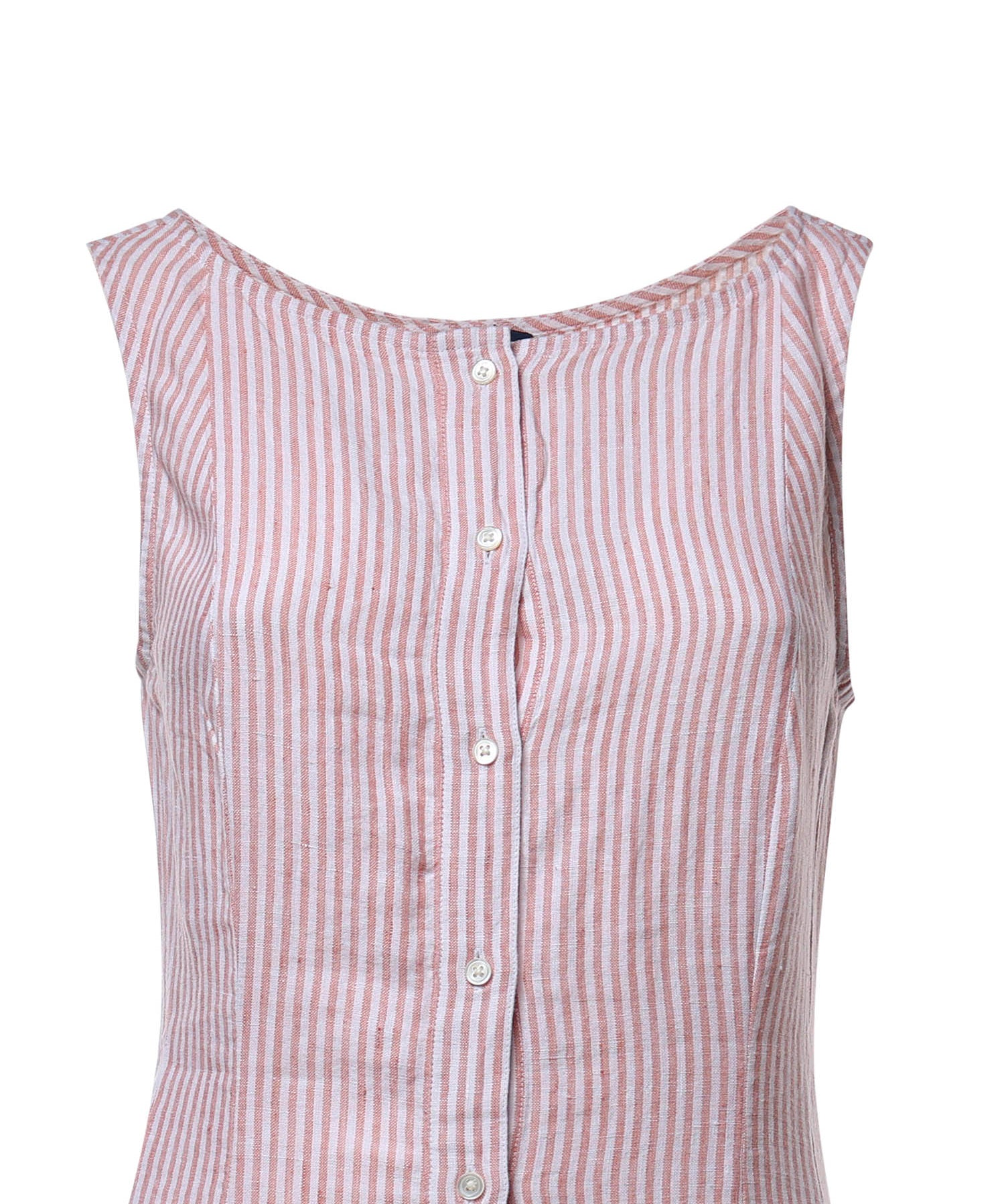 Abito in lino a righe 211B17459 002 POLO RALPH LAUREN 
