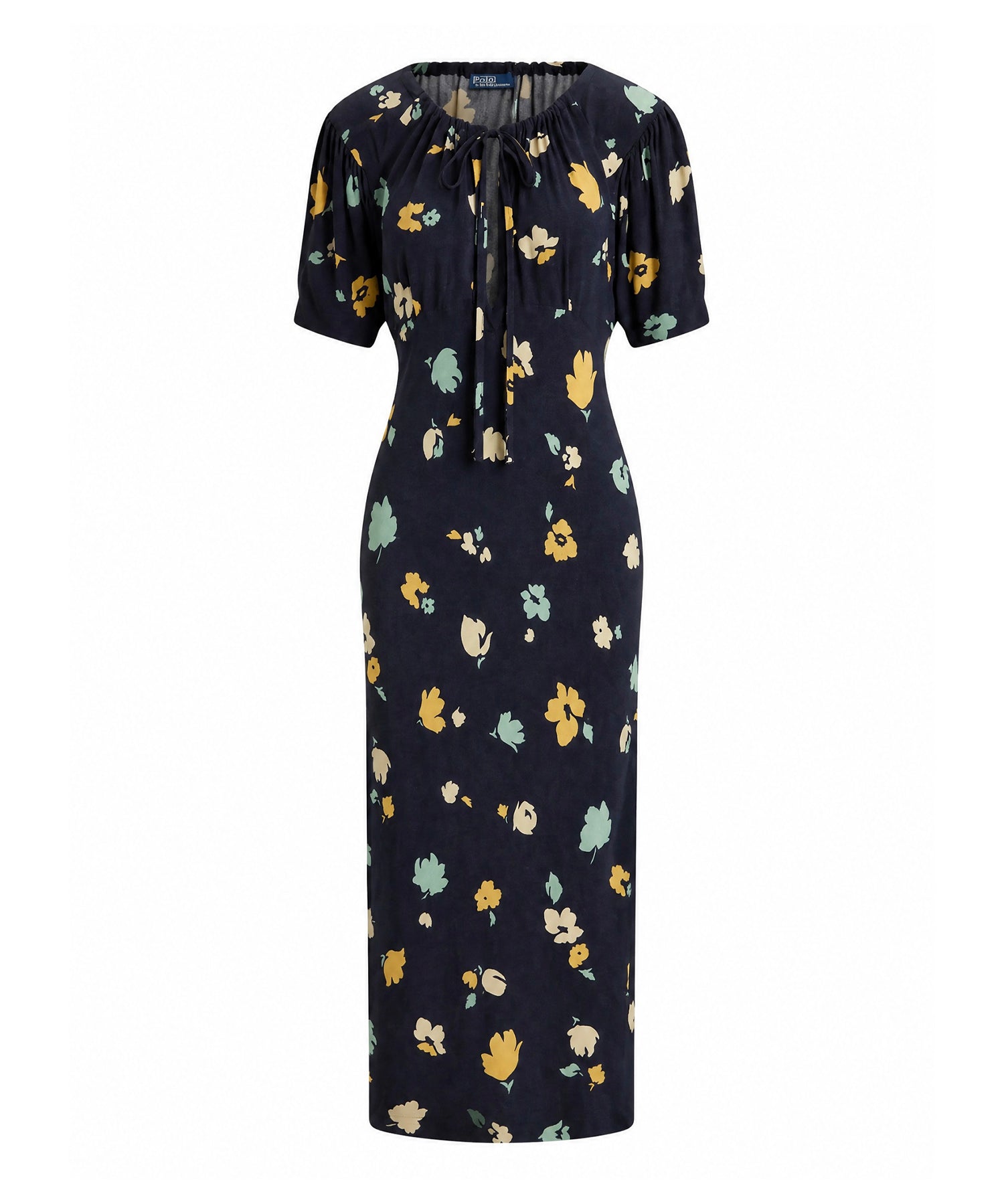 Abito midi con stampa floreale 211B17484 001 POLO RALPH LAUREN 