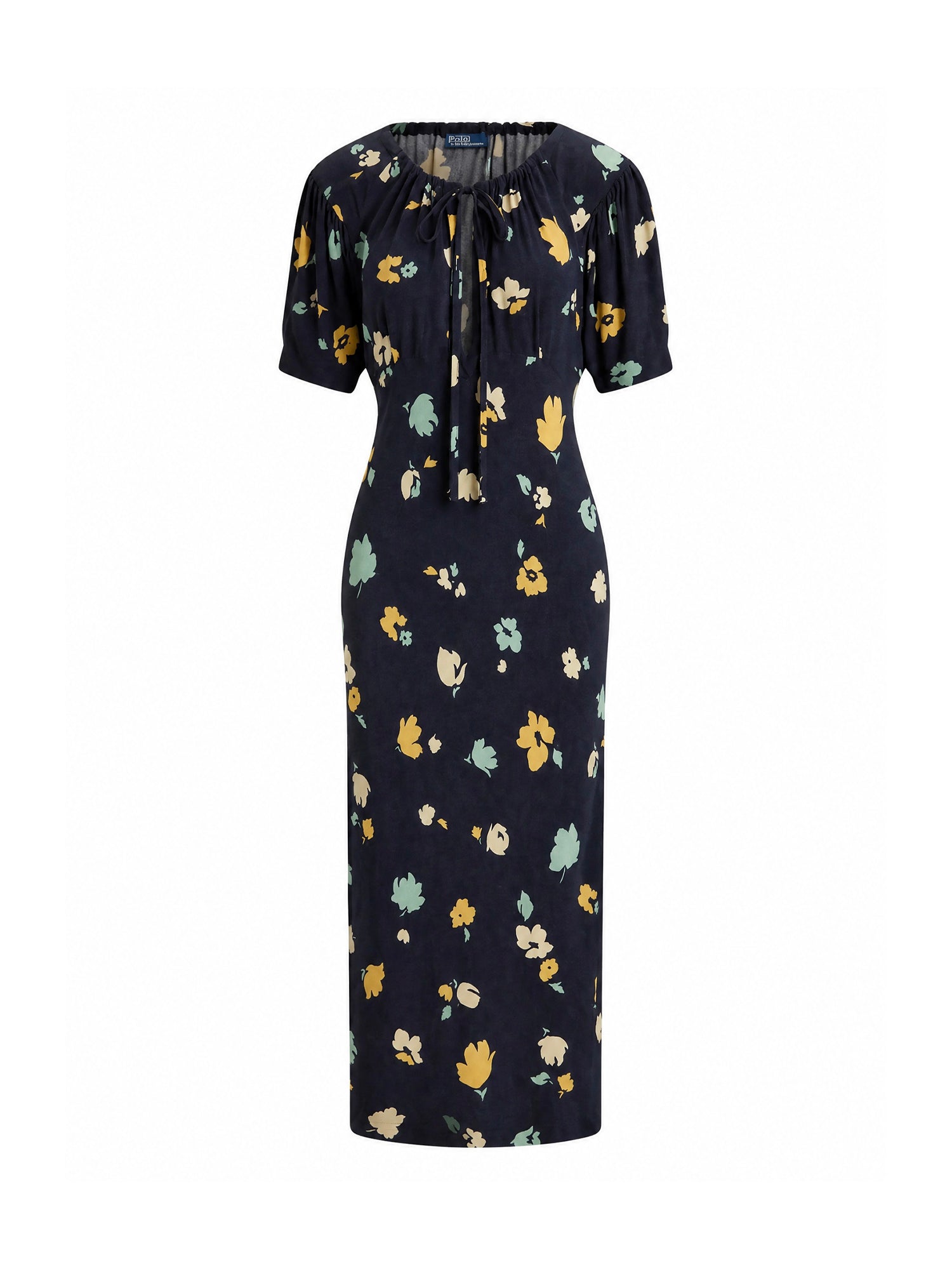 Abito midi con stampa floreale 211B17484 001 POLO RALPH LAUREN 