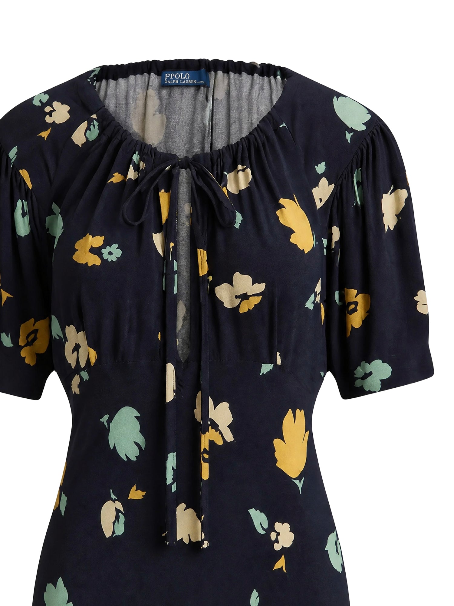 Abito midi con stampa floreale 211B17484 001 POLO RALPH LAUREN 