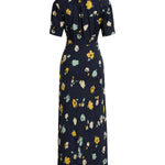 Abito midi con stampa floreale 211B17484 001 POLO RALPH LAUREN 