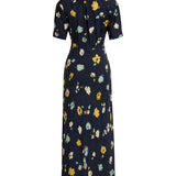 Abito midi con stampa floreale 211B17484 001 POLO RALPH LAUREN 