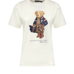 T-shirt con stampa in cotone 211B17774 001 POLO RALPH LAUREN 