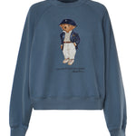 Felpa con stampa in misto cotone 211B17778 001 POLO RALPH LAUREN 