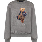 Felpa con stampa in misto cotone 211B17788 001 POLO RALPH LAUREN 