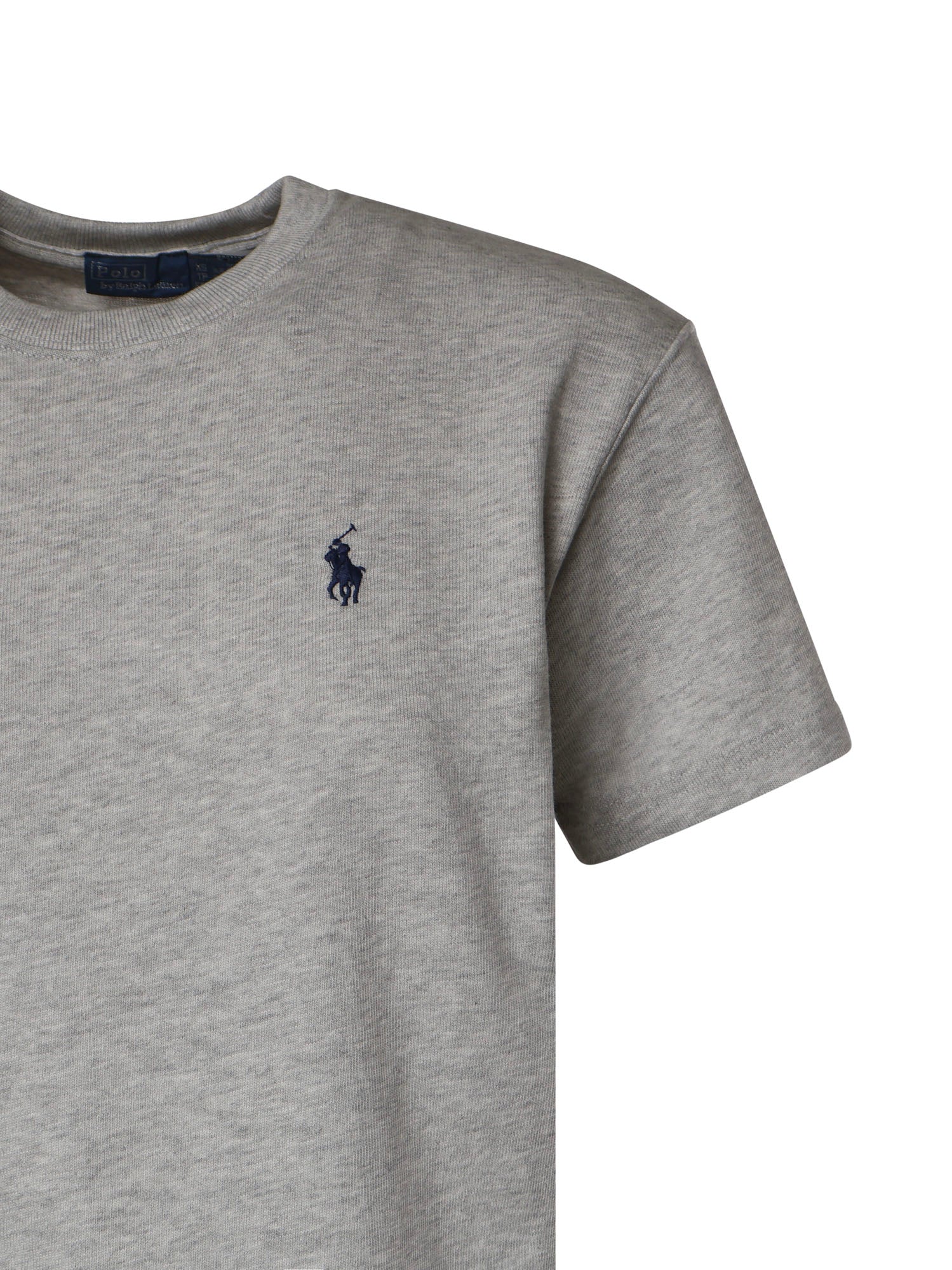 T-shirt in cotone con logo 211B17798 001 POLO RALPH LAUREN 
