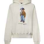 Felpa con stampa in misto cotone 211B17799 001 POLO RALPH LAUREN 