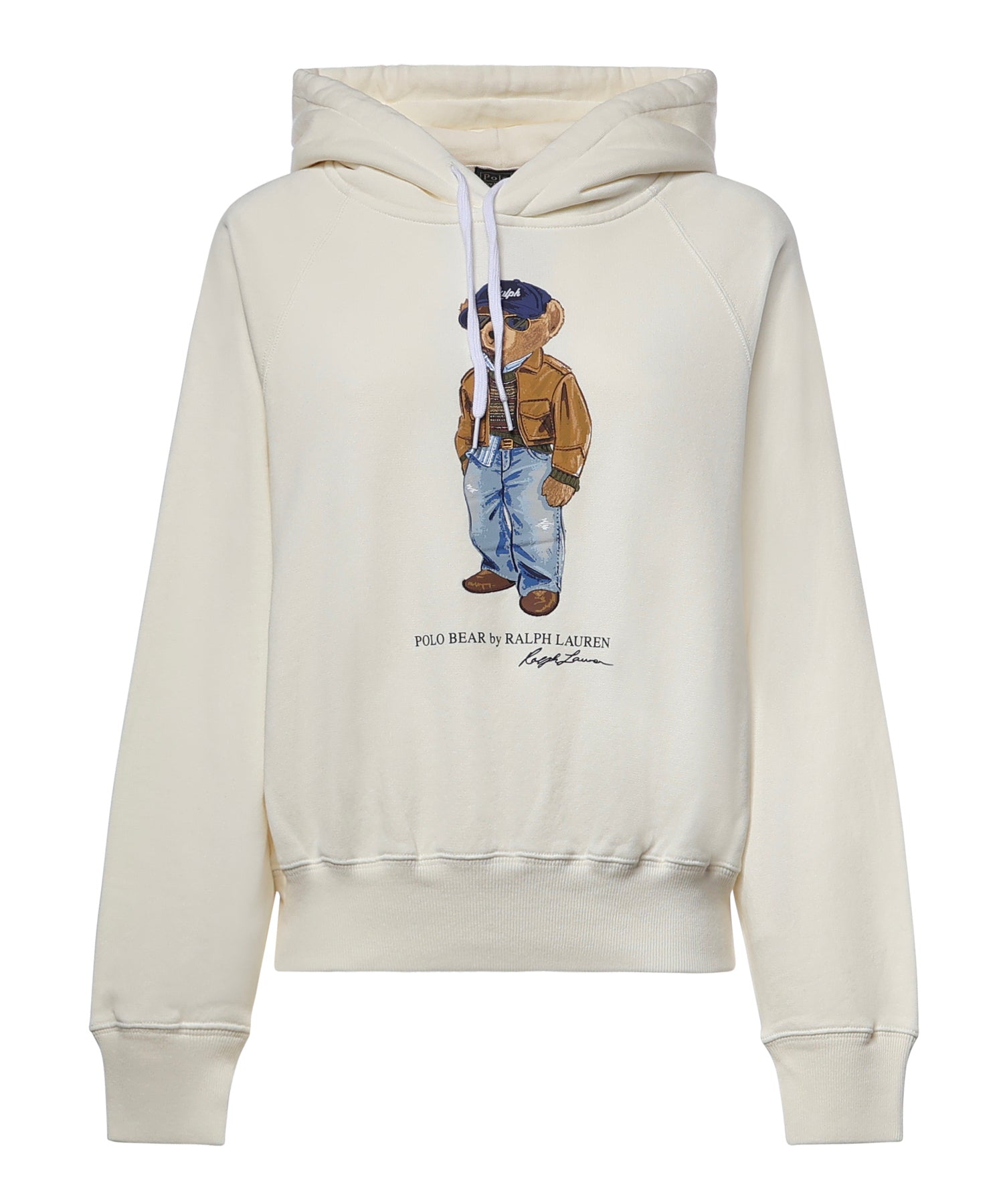 Felpa con stampa in misto cotone 211B17799 001 POLO RALPH LAUREN 