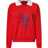 Felpa con stampa in misto cotone 211B17805 002 POLO RALPH LAUREN 
