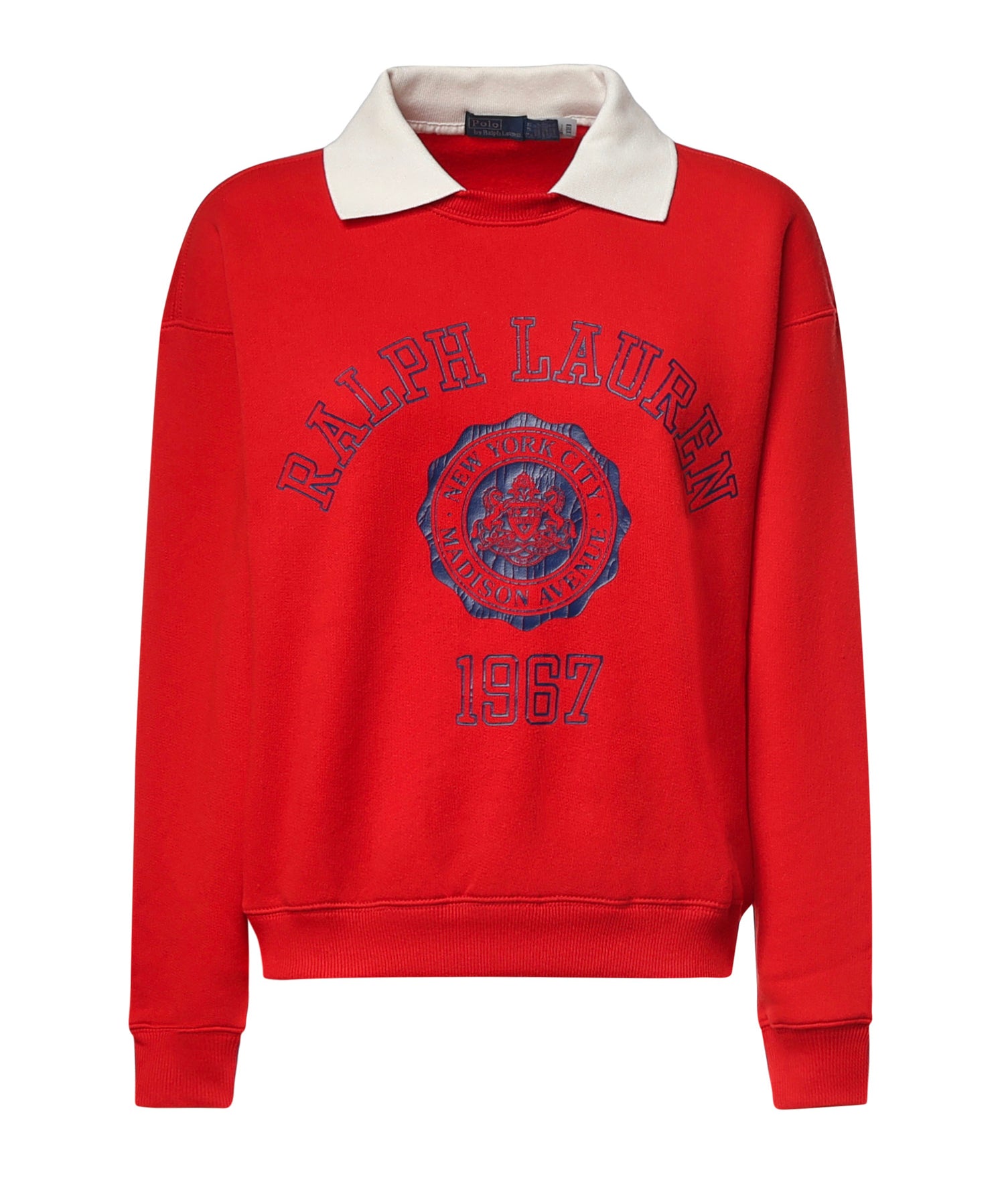 Felpa con stampa in misto cotone 211B17805 002 POLO RALPH LAUREN 