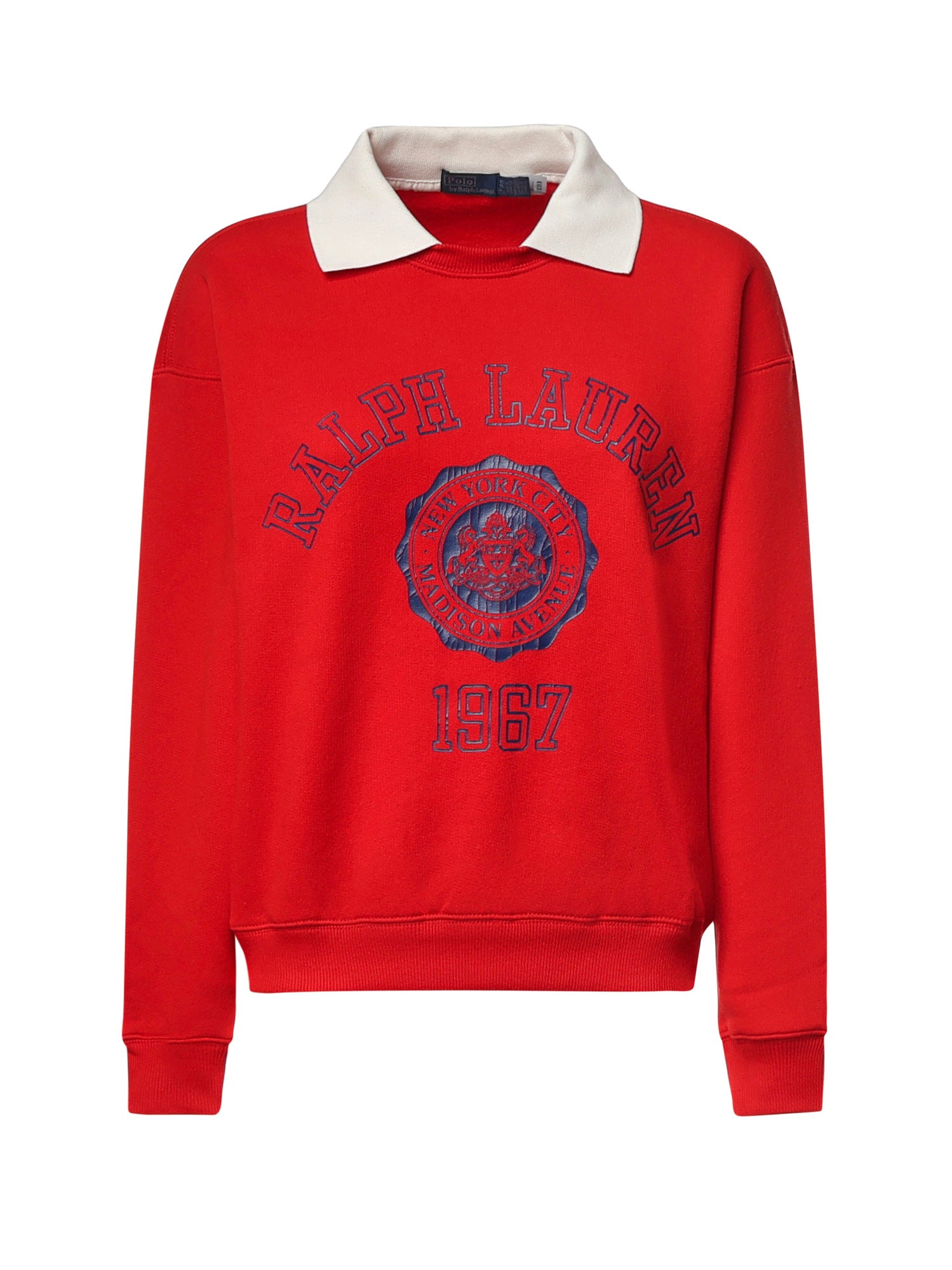 Felpa con stampa in misto cotone 211B17805 002 POLO RALPH LAUREN 