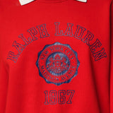 Felpa con stampa in misto cotone 211B17805 002 POLO RALPH LAUREN 