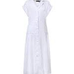 Abito chemisier in lino 211B22538 001 POLO RALPH LAUREN 