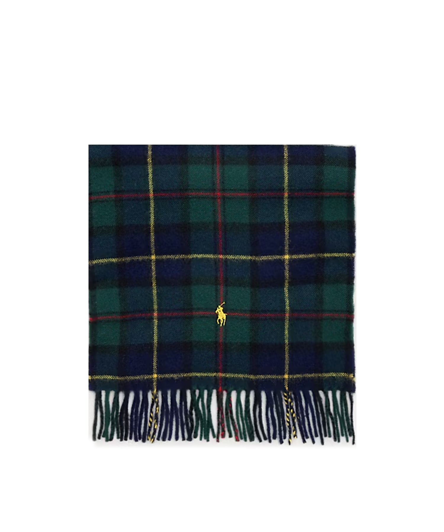 Sciarpa tartan in lana e cashmere 449959352 500 POLO RALPH LAUREN 