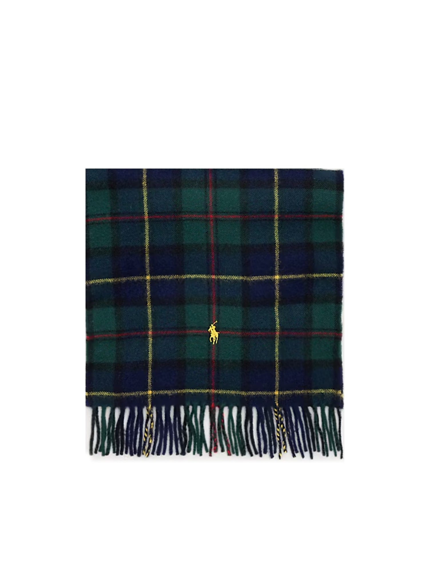 Sciarpa tartan in lana e cashmere 449959352 500 POLO RALPH LAUREN 