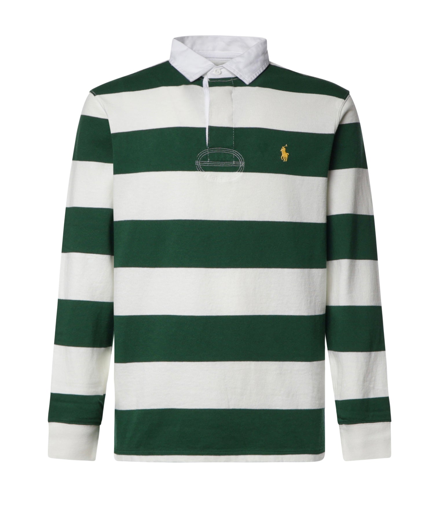 Polo a righe in cotone<BR/> 710717116 512 POLO RALPH LAUREN 
