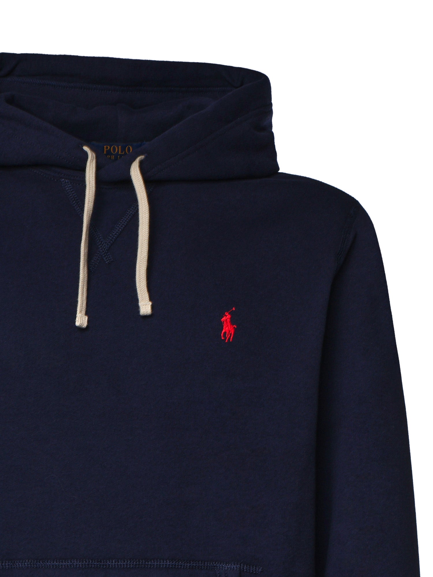 Felpa con logo in misto cotone 710766778 007 POLO RALPH LAUREN 
