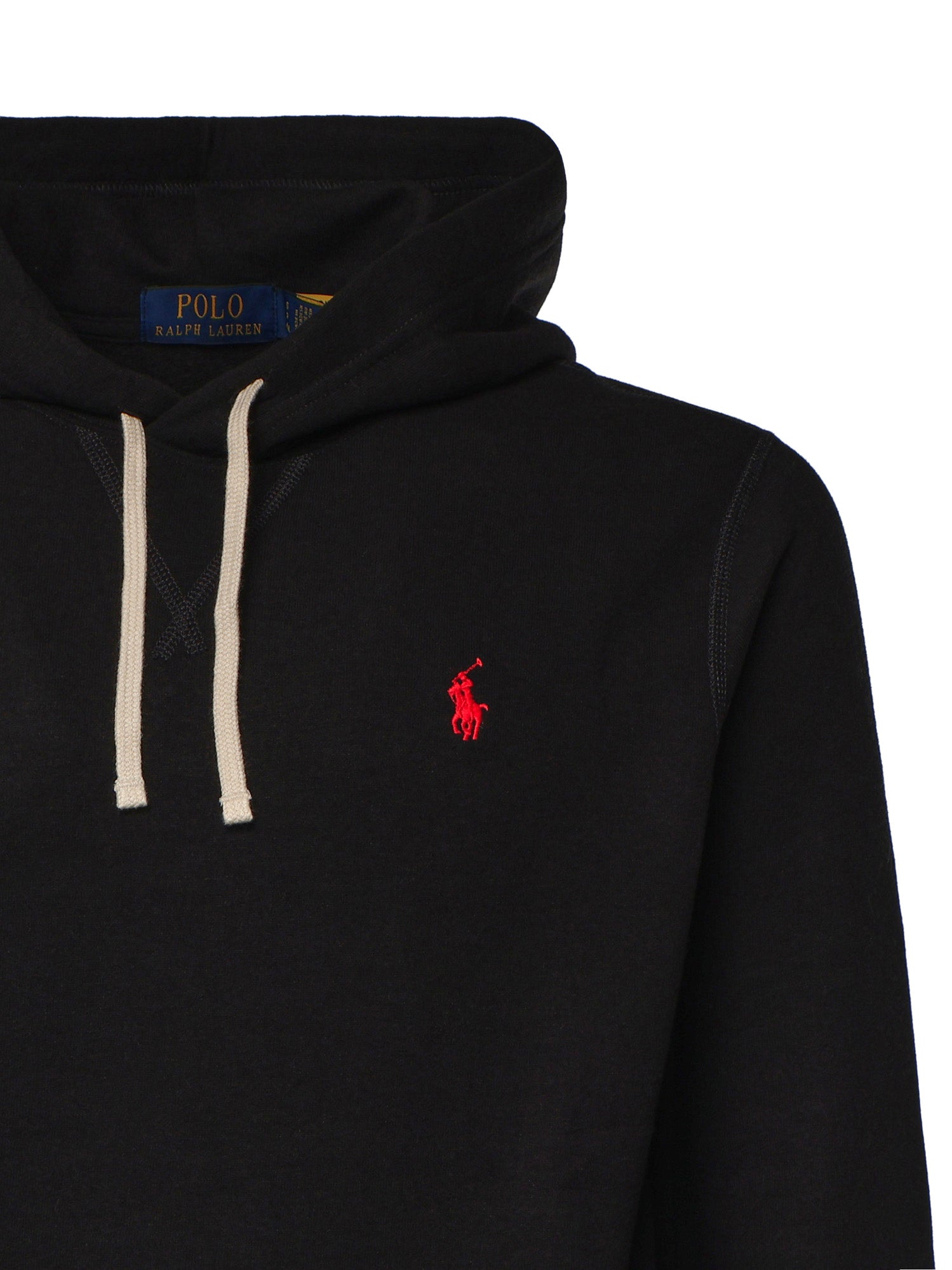 Felpa con logo in misto cotone 710766778 008 POLO RALPH LAUREN 