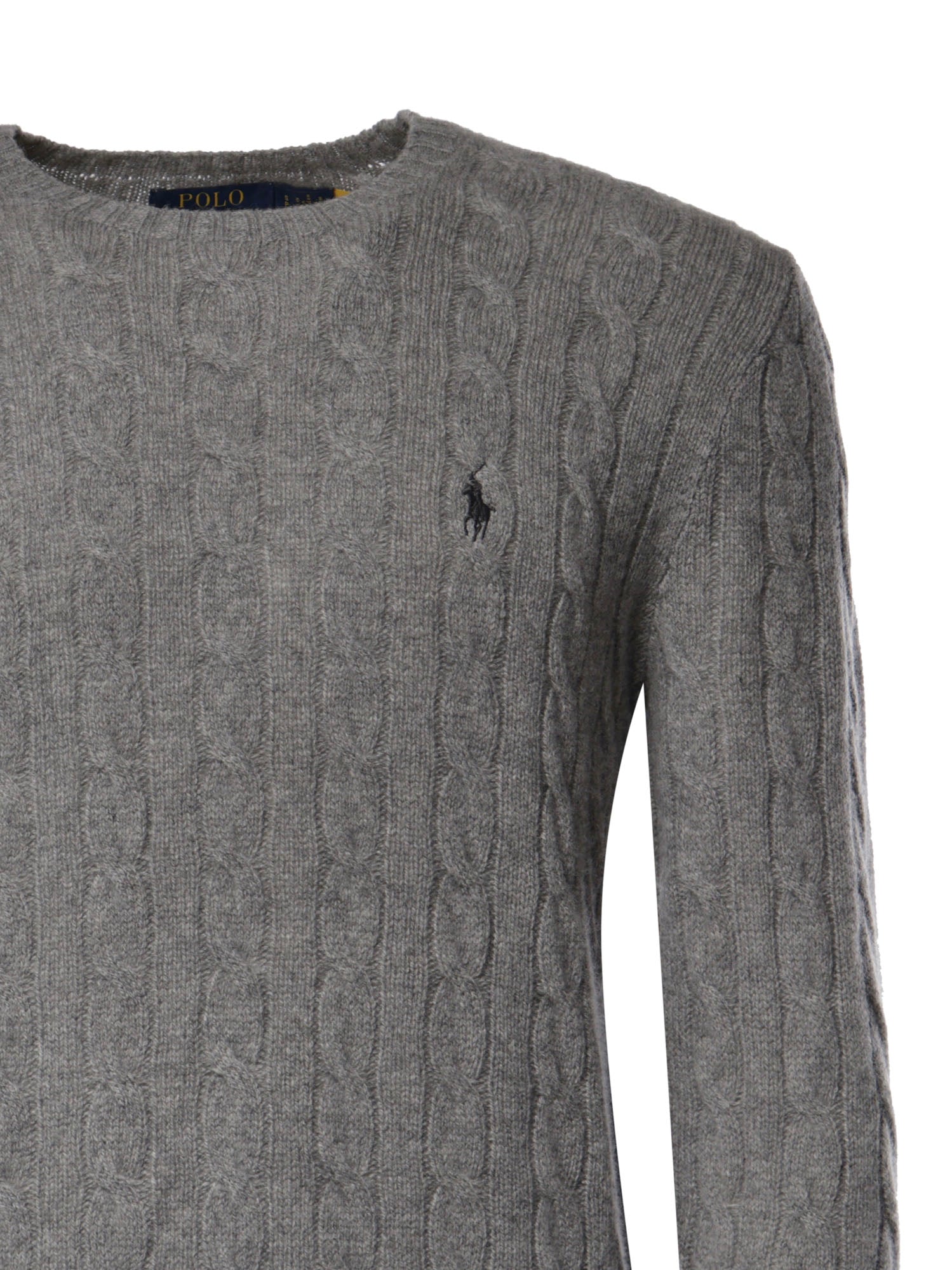 Pullover in lana e cashmere con logo 710876762 012 POLO RALPH LAUREN 