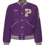 Bomber in velluto a coste con logo 710B22992 001 POLO RALPH LAUREN 