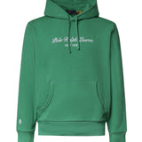 Felpa in misto cotone con logo 710B26089 001 POLO RALPH LAUREN 
