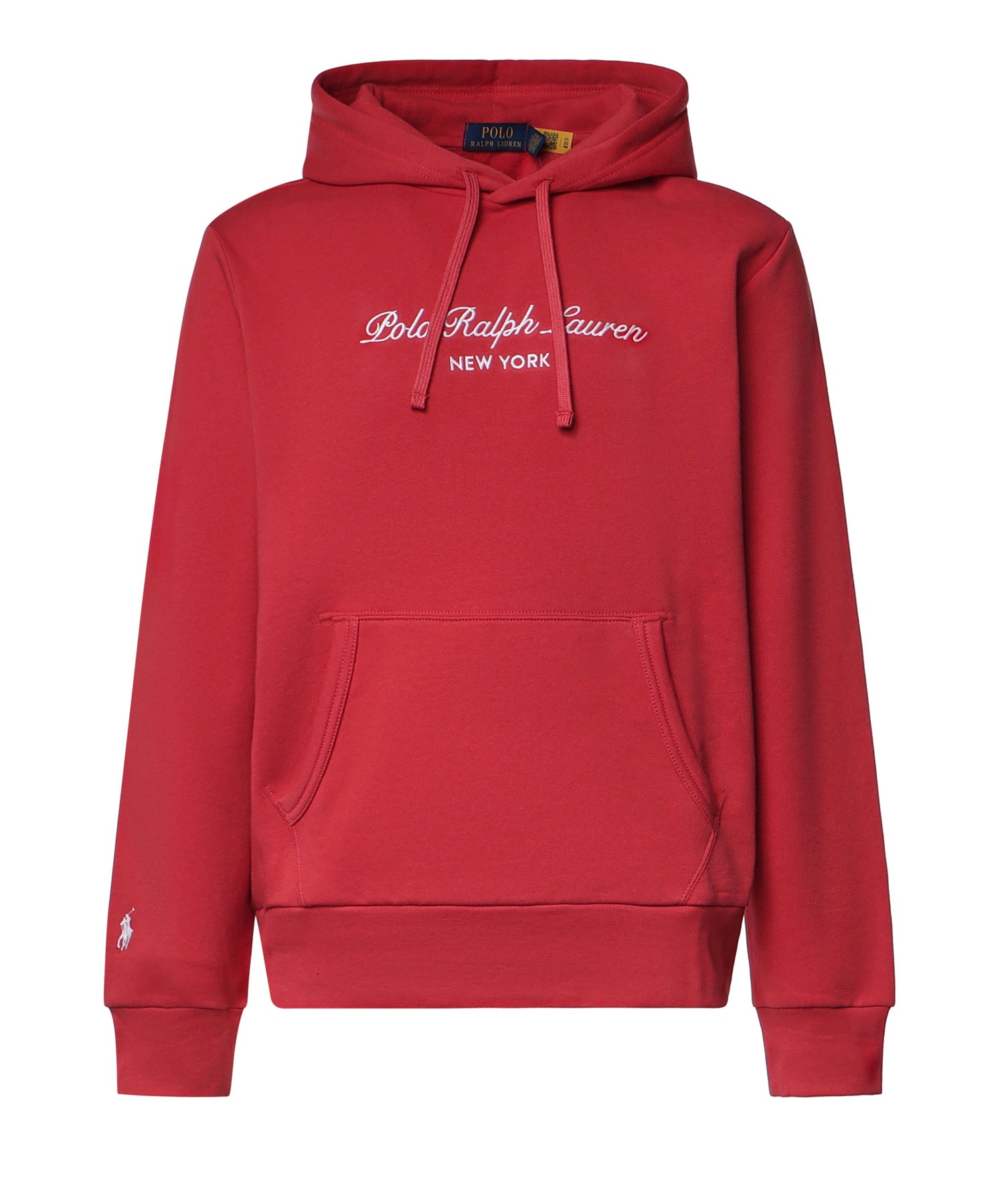 Felpa in misto cotone con logo 710B26089 002 POLO RALPH LAUREN 