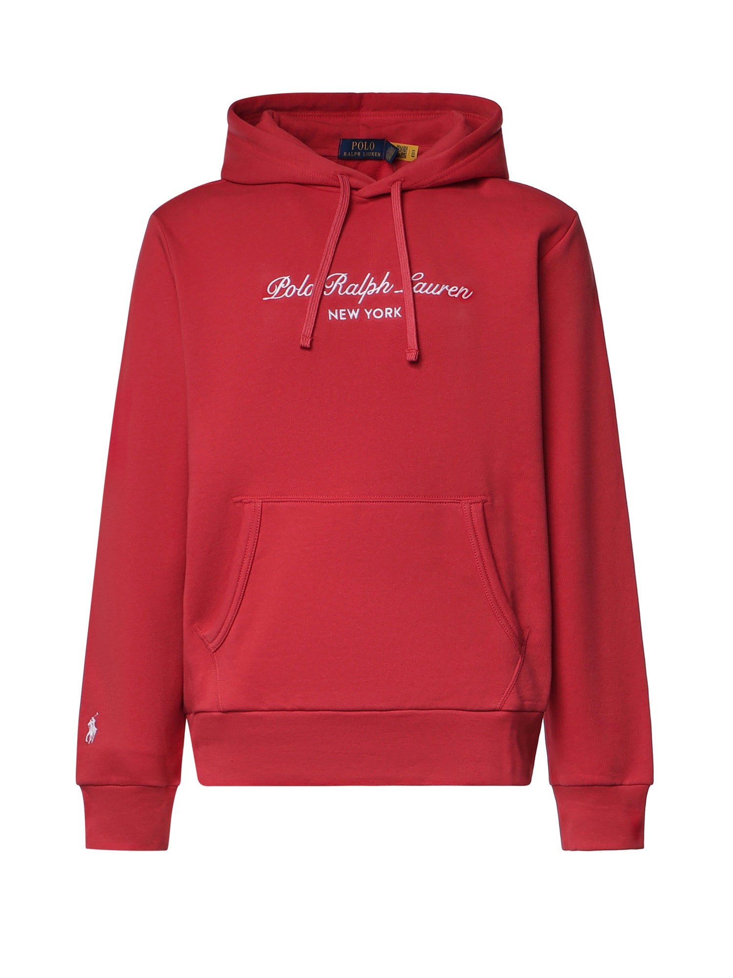 Felpa in misto cotone con logo 710B26089 002 POLO RALPH LAUREN 