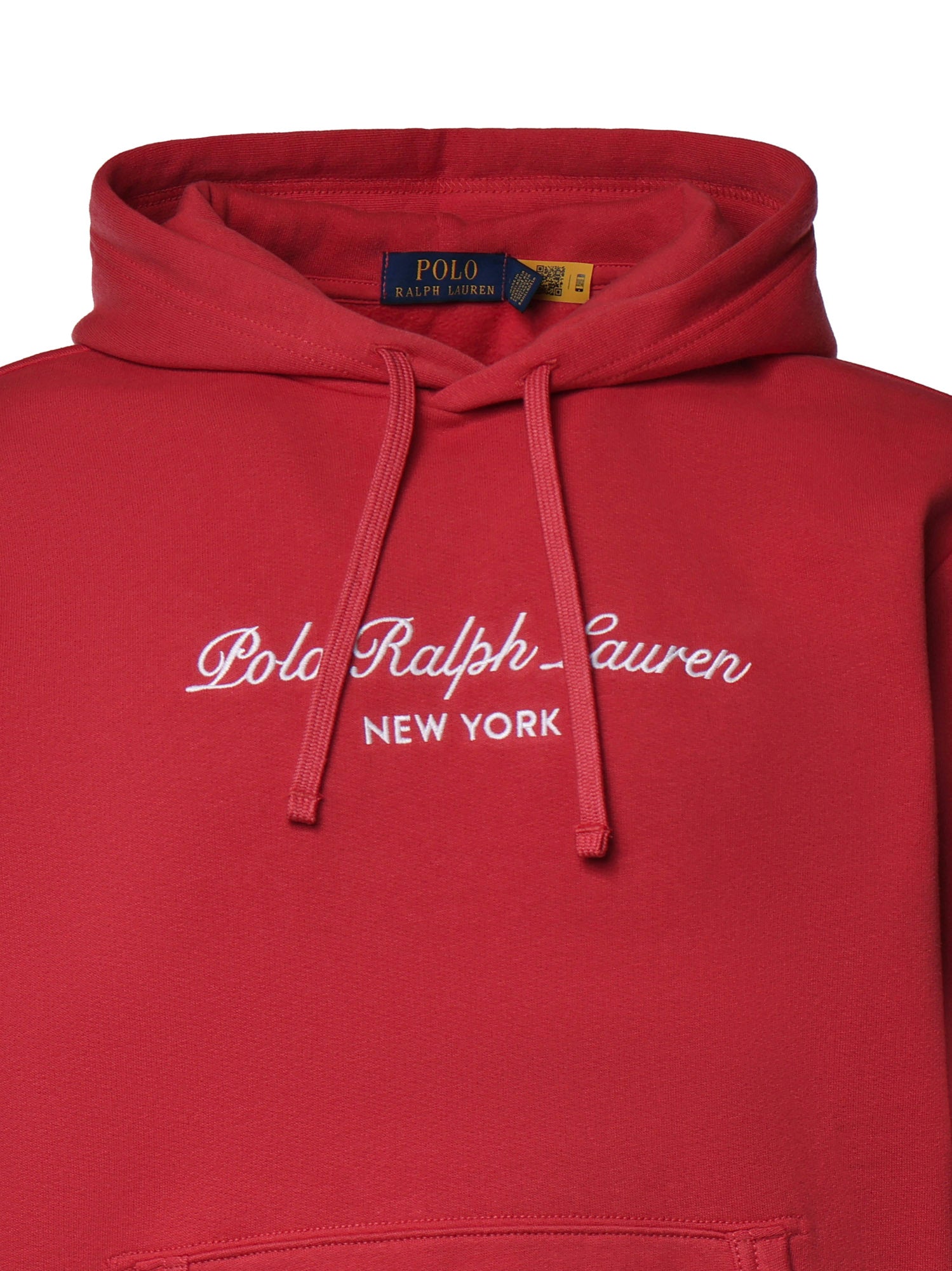 Felpa in misto cotone con logo 710B26089 002 POLO RALPH LAUREN 