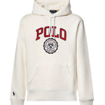 Felpa con logo in misto cotone 710B26149 002 POLO RALPH LAUREN 