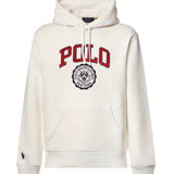 Felpa con logo in misto cotone 710B26149 002 POLO RALPH LAUREN 