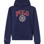 Felpa con logo in misto cotone 710B26149 006 POLO RALPH LAUREN 
