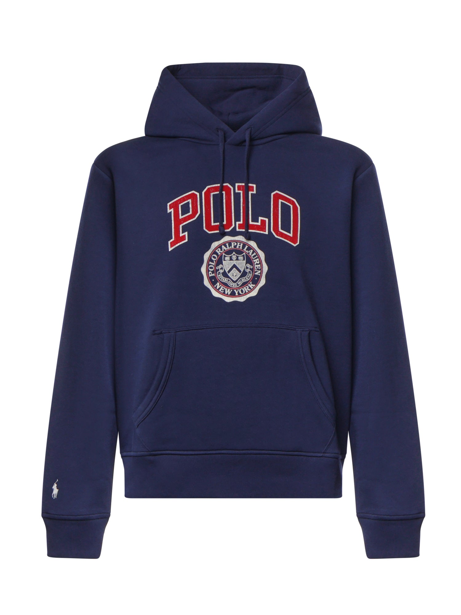 Felpa con logo in misto cotone 710B26149 006 POLO RALPH LAUREN 