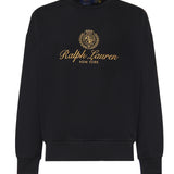 Felpa in misto cotone con logo 710B28743 002 POLO RALPH LAUREN 