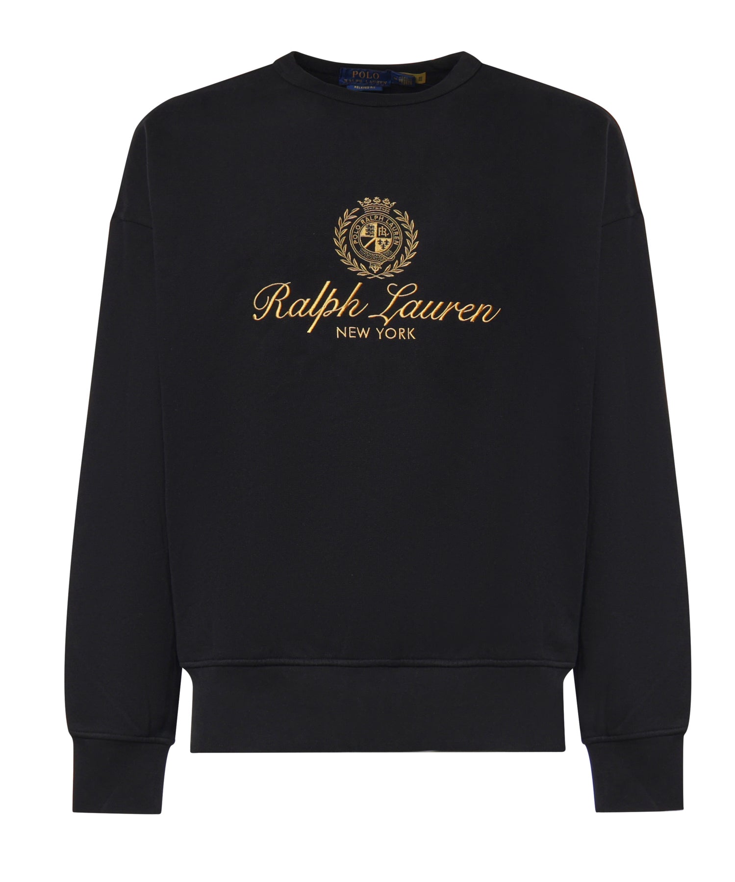 Felpa in misto cotone con logo 710B28743 002 POLO RALPH LAUREN 