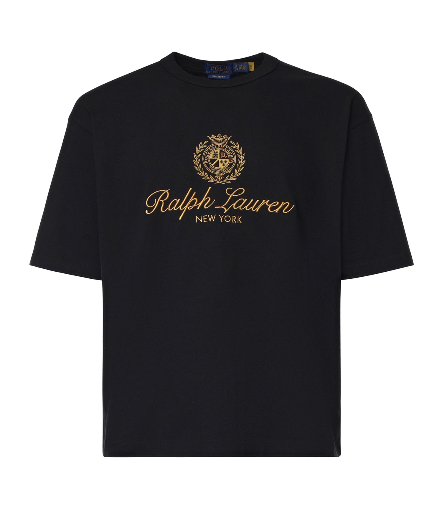 T-shirt in cotone con logo 710B28747 002 POLO RALPH LAUREN 