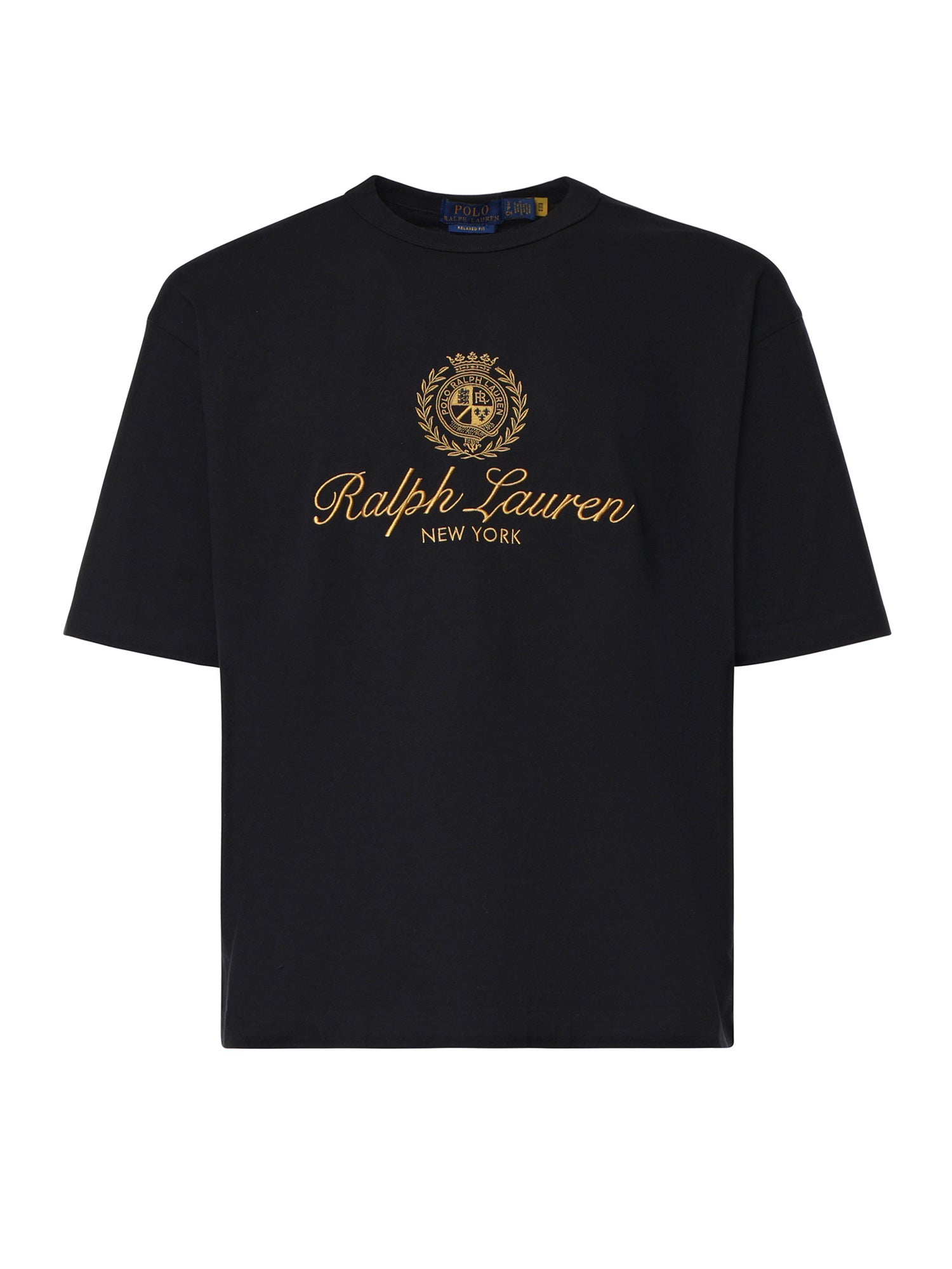 T-shirt in cotone con logo 710B28747 002 POLO RALPH LAUREN 