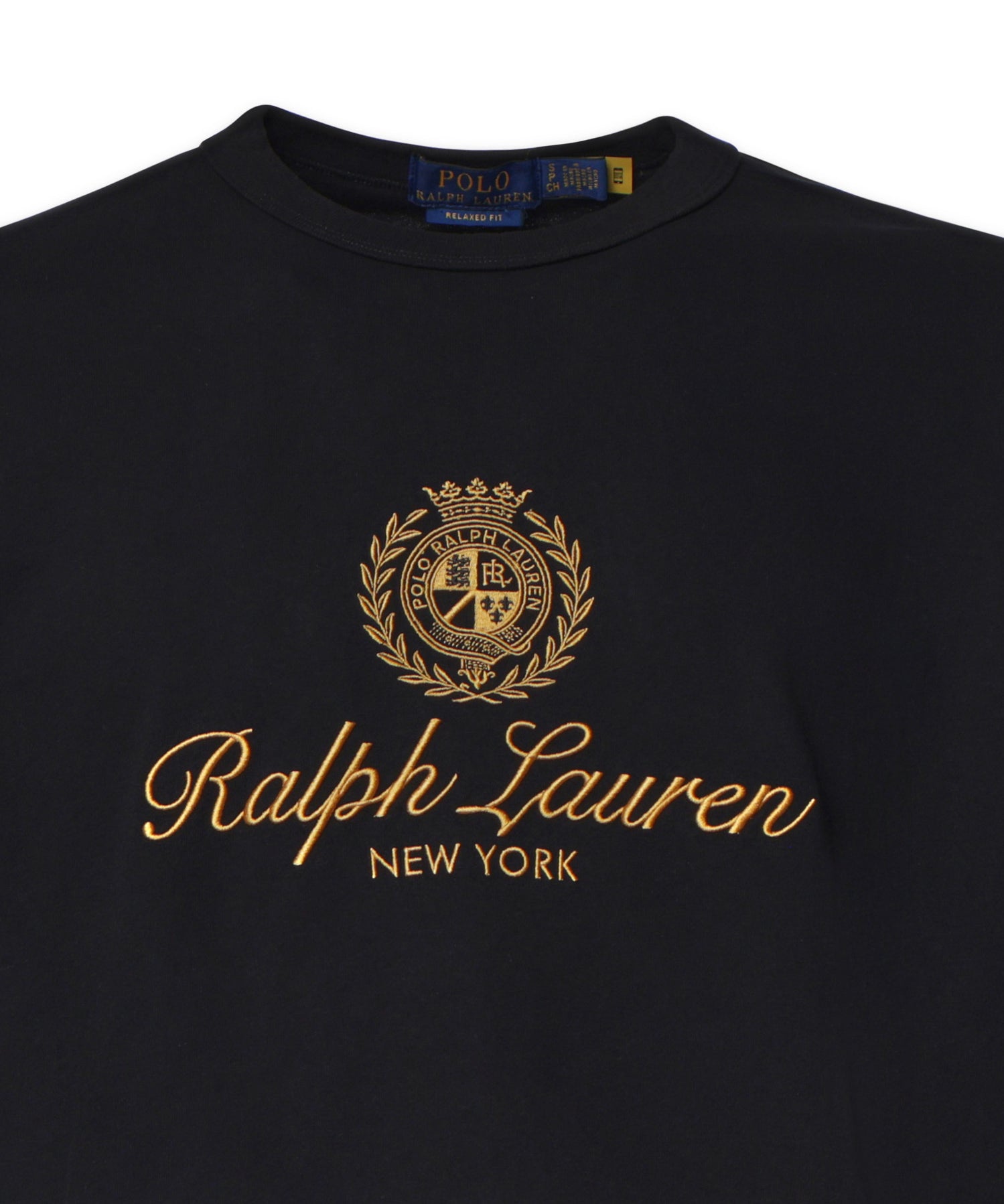 T-shirt in cotone con logo 710B28747 002 POLO RALPH LAUREN 