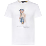 T-shirt con stampa in cotone 710B30192 001 POLO RALPH LAUREN 