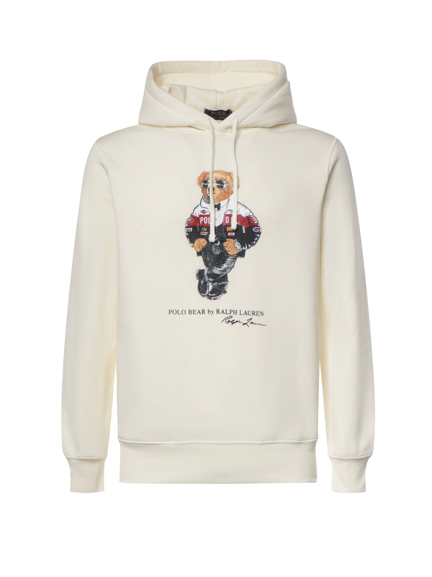 Felpa con stampa in misto cotone 710B30954 001 POLO RALPH LAUREN 