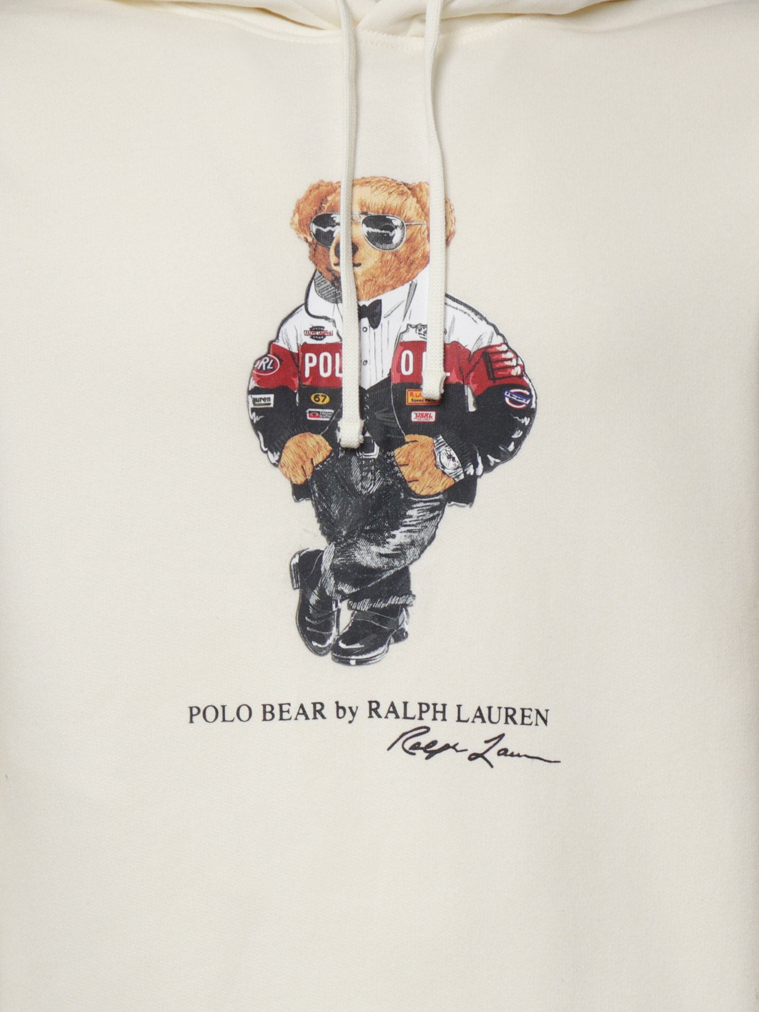 Felpa con stampa in misto cotone 710B30954 001 POLO RALPH LAUREN 