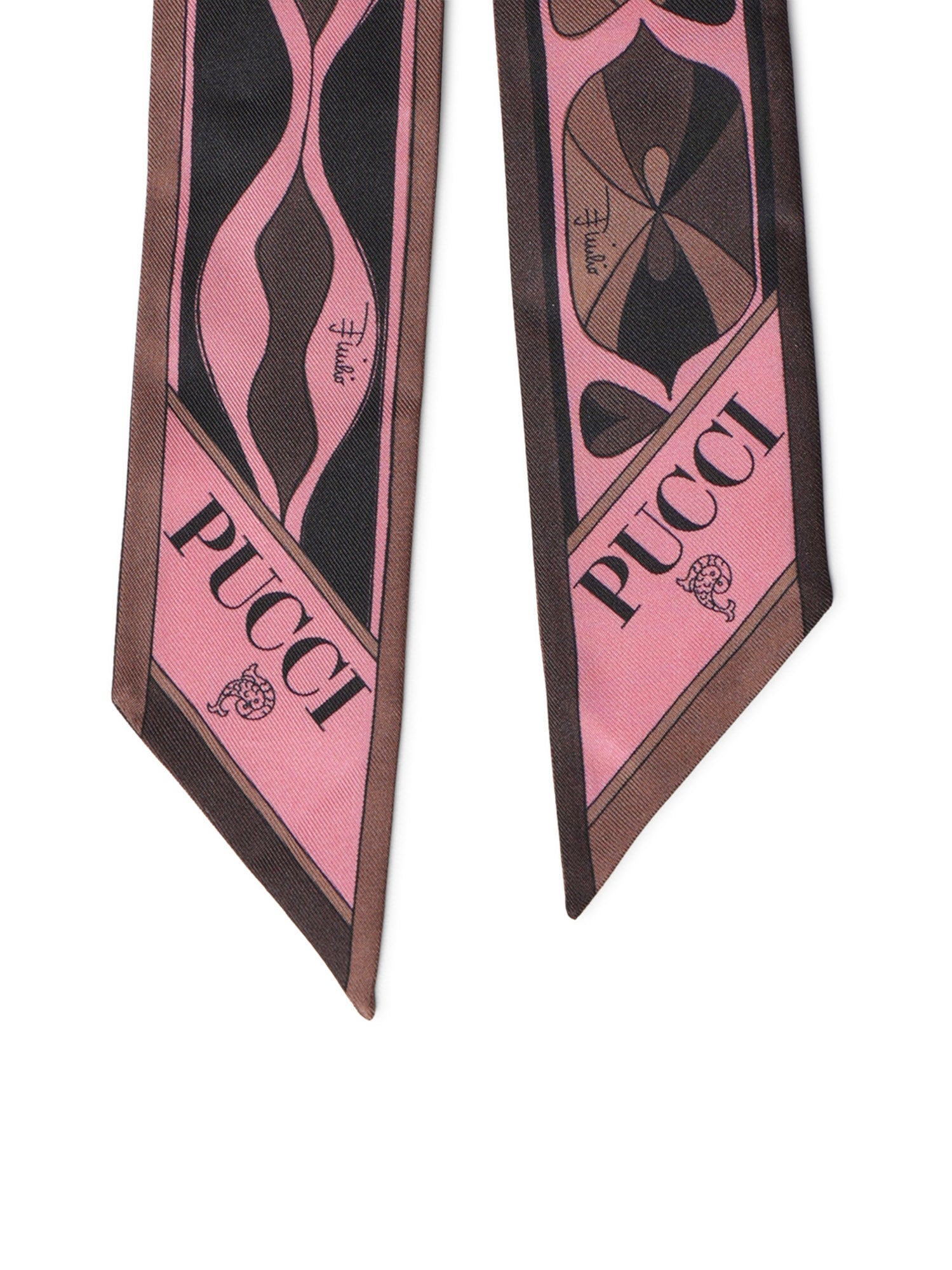 Foulard Bandeau in seta con mix di stampe 6UGB22 6UC052 PUCCI 