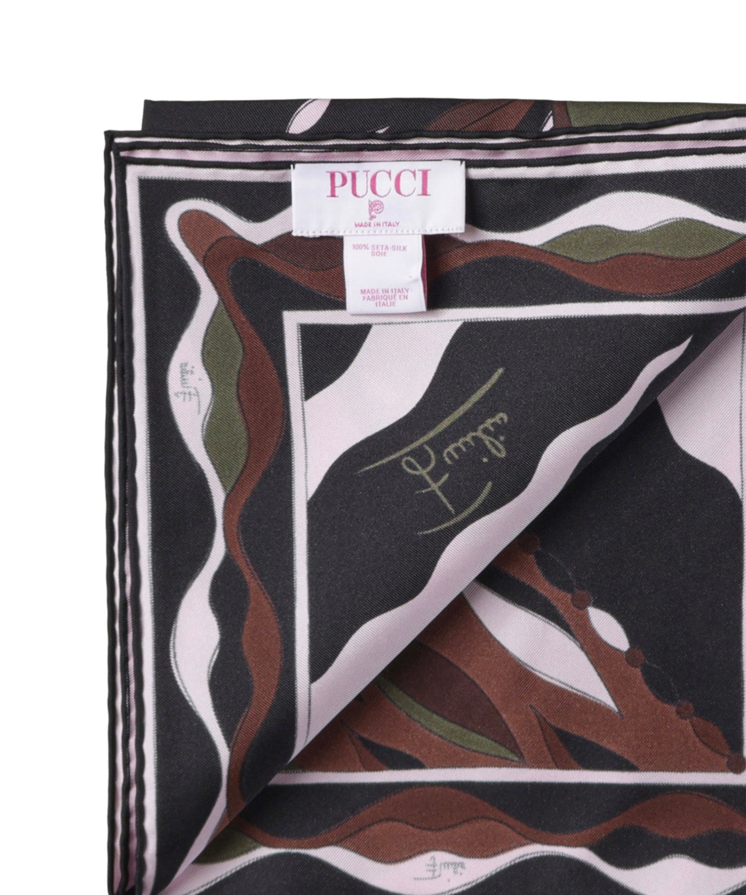 Carré in seta con mix di stampe 6UGB41 6UC112 PUCCI 
