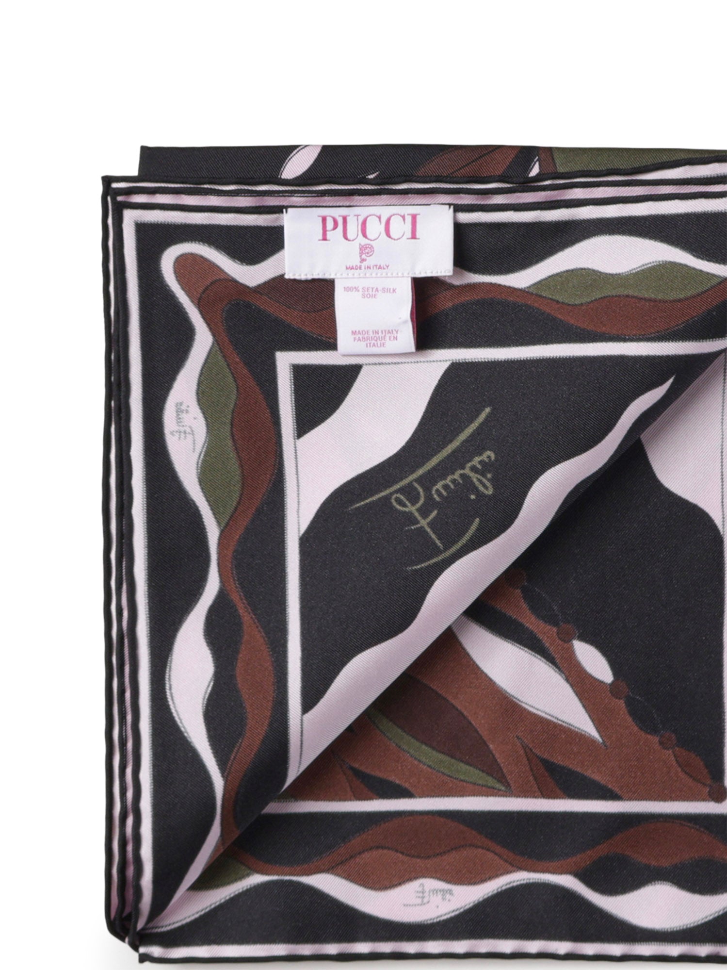 Carré in seta con mix di stampe 6UGB41 6UC112 PUCCI 